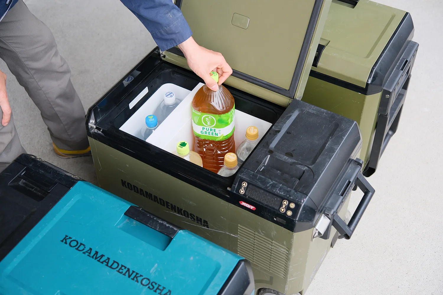 飲み物の持参は不要！充実のフリードリンク